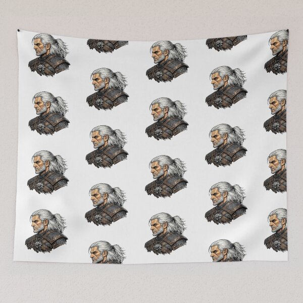 Item preview, Geralt de Rivia - Lobo Blanco - Henry Cavill designed and sold by t-patterns.