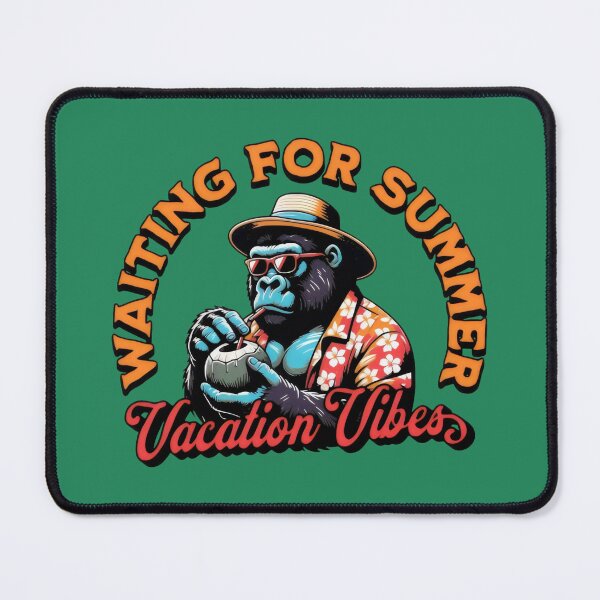 Item preview, Gorilla on vacation. designed and sold by MyHappyArtShop.