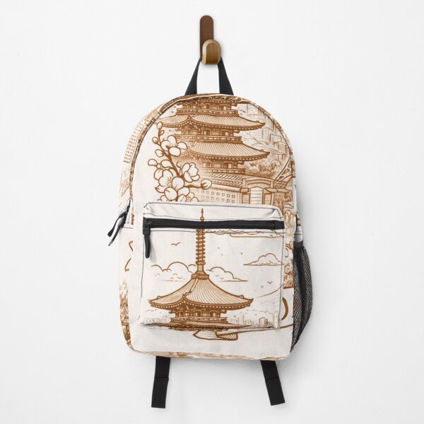 Item preview, Tokyo Line Art – Modern Monochrome City Illustration designed and sold by DrizzyV.