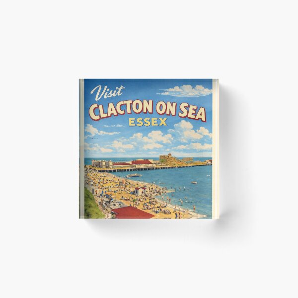 Item preview, Clacton on Sea West Beach & Pier 1960's  designed and sold by The Deco Bureau.