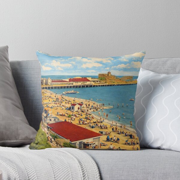Item preview, Clacton on Sea West Beach & Pier 1960's  designed and sold by The Deco Bureau.