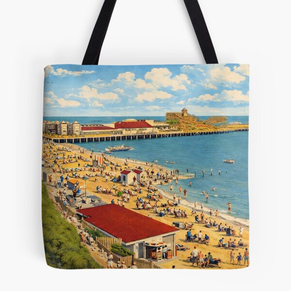 Item preview, Clacton on Sea West Beach & Pier 1960's  designed and sold by The Deco Bureau.