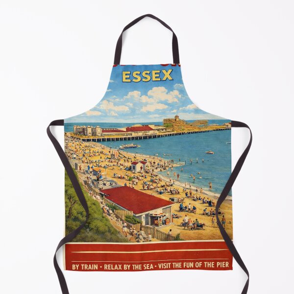 Item preview, Clacton on Sea West Beach & Pier 1960's designed and sold by The Deco Bureau.