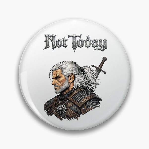 Item preview, Geralt of Rivia - White Wolf - Henry Cavill - Not Today designed and sold by t-patterns.