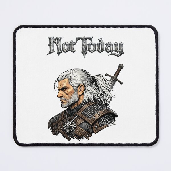 Item preview, Geralt of Rivia - White Wolf - Henry Cavill - Not Today designed and sold by t-patterns.