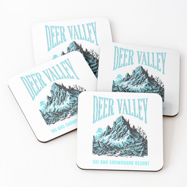 Item preview, Ski Resort Deer Valley / Ski Resort Sundance  designed and sold by TheEndDesign.