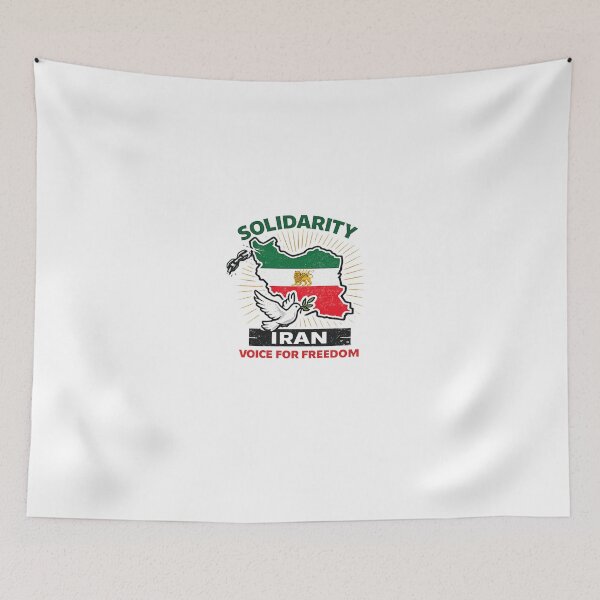 Item preview, Iran Solidarity Voice For Freedom designed and sold by RetroPop23.