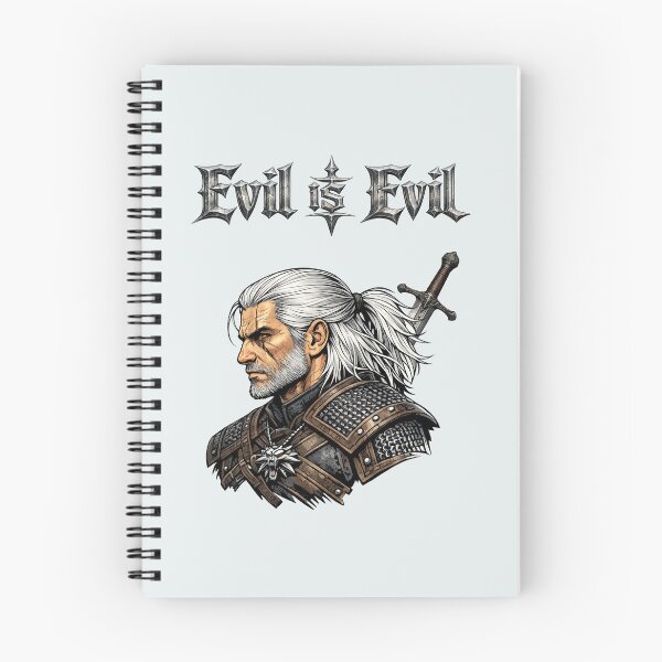 Item preview, Geralt of Rivia - Evil is Evil designed and sold by t-patterns.