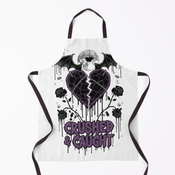 Item preview, Crushed and Caught Broken Heart Goth Aesthetic Design designed and sold by ElysianWardrobeCo.