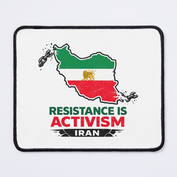 Item preview, Resistance Is Activism Iran designed and sold by RetroPop23.