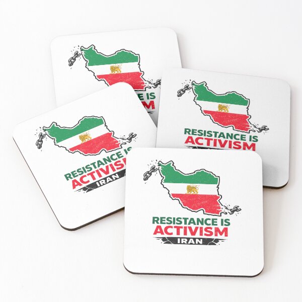 Item preview, Resistance Is Activism Iran designed and sold by RetroPop23.