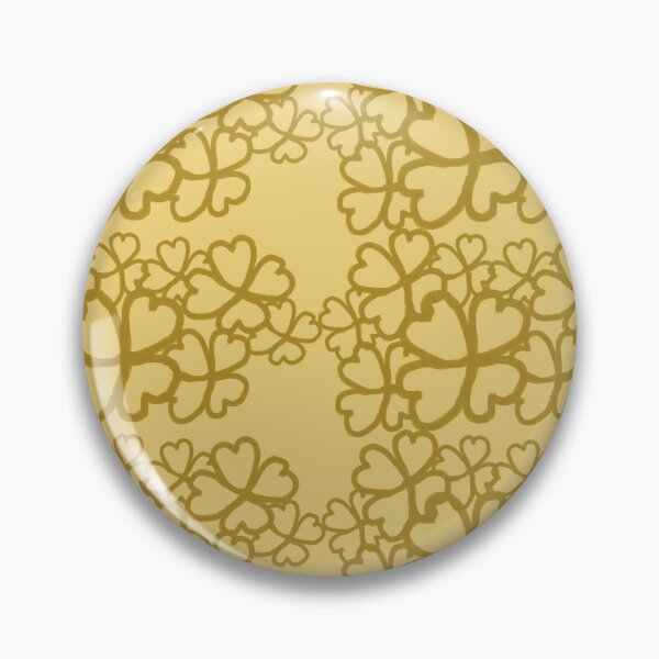Item preview, Clover pattern in yellow designed and sold by CottageComfortsShoppe.