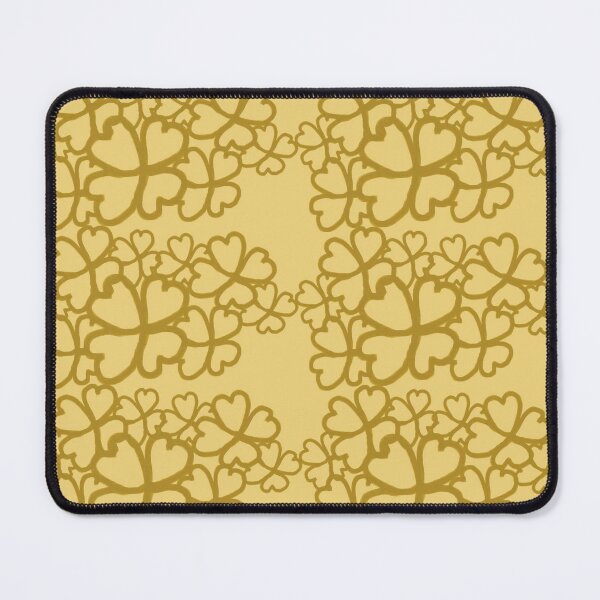 Item preview, Clover pattern in yellow designed and sold by CottageComfortsShoppe.