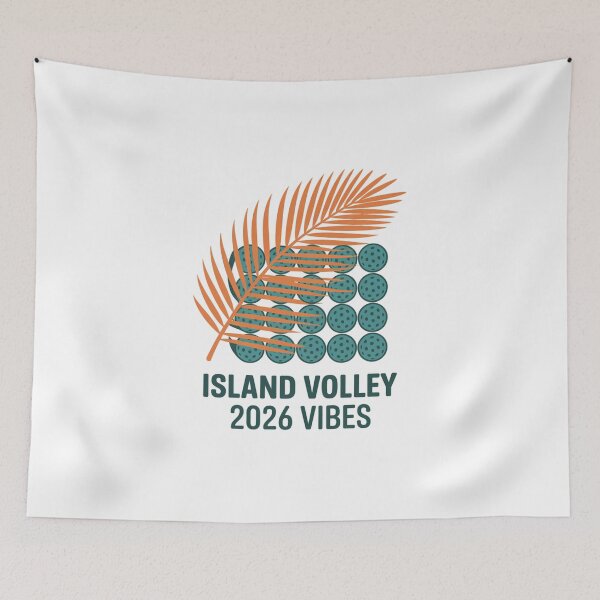 Item preview, Island Volley - Aloha Pickleball Summer Vibes 2026 designed and sold by Clothesbest.
