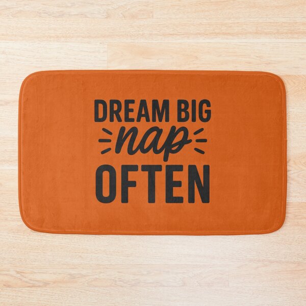Item preview, Dream Big Nap Often – Cozy Motivational Quote - Cute College Quote designed and sold by DesignHouse07.