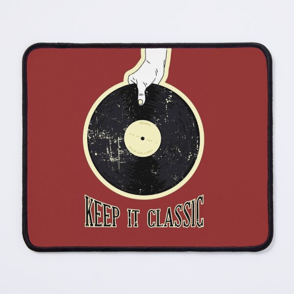 Item preview, Keep It Classic Retro Vinyl Record Music Art designed and sold by DESIGN DIMENSION .