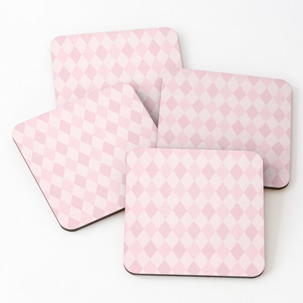 Item preview, Pink Harlequin Pattern – Soft Pastel Diamond Aesthetic designed and sold by DrizzyV.