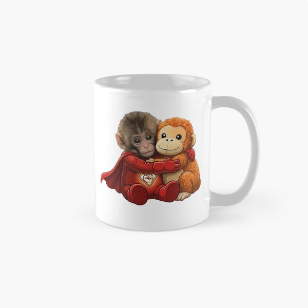 Item preview, Punch Team Baby Japanese Macaque designed and sold by NewRedLady.