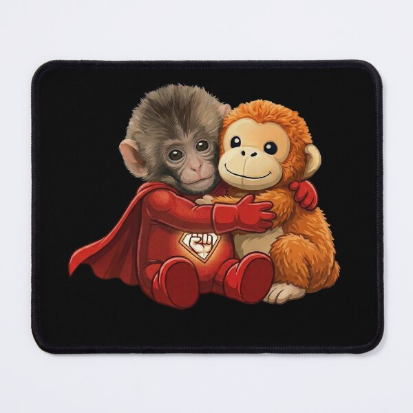 Item preview, Punch Team Baby Japanese Macaque designed and sold by NewRedLady.