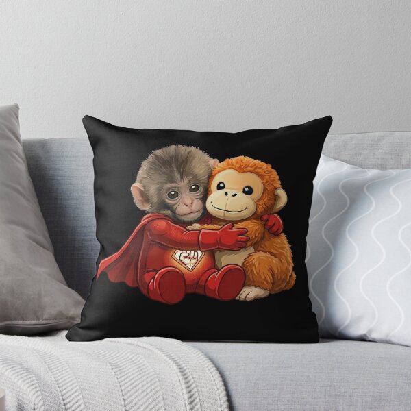 Item preview, Punch Team Baby Japanese Macaque designed and sold by NewRedLady.