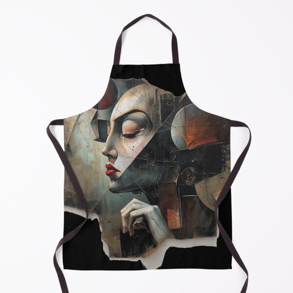 Item preview, Fragmented Profile – Contemporary Cubist Portrait Street & Pop Art designed and sold by PLUSHIWORLDtm.