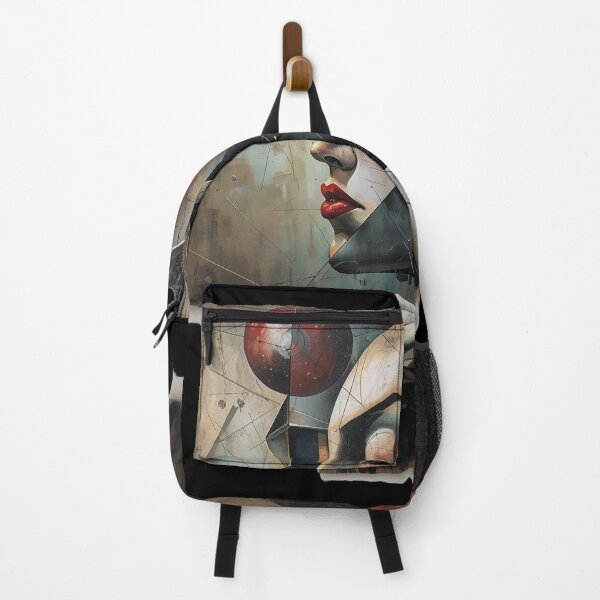 Item preview, Fragmented Profile – Contemporary Cubist Portrait Street & Pop Art designed and sold by PLUSHIWORLDtm.