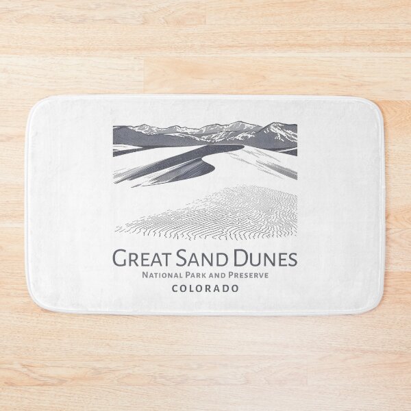Item preview, Grand Sand Dunes National Park and Preserve - Colorado  designed and sold by GoodOldVintage.