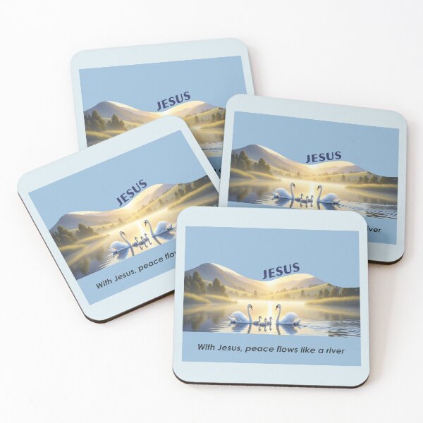 Item preview, Deep peace with Jesus like a calm river designed and sold by the artedivino.