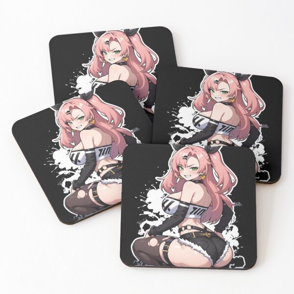 Item preview, Pink Twin Tails Rebel Girl - Urban Anime Streetwear Aesthetic designed and sold by Jimakmo.