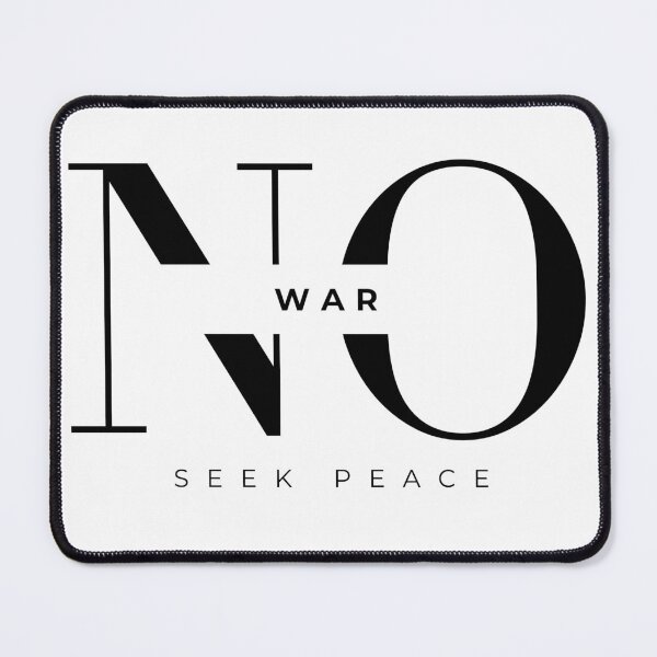 Item preview, No War, Seek Peace designed and sold by Bella Kismet.
