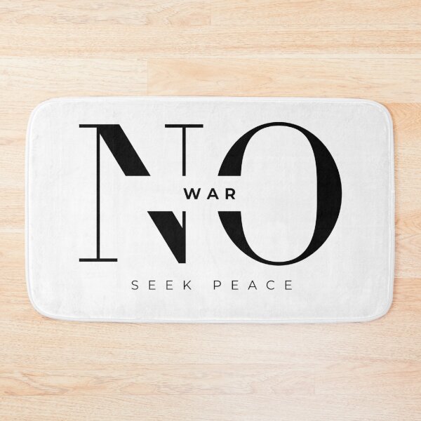 Item preview, No War, Seek Peace designed and sold by Bella Kismet.