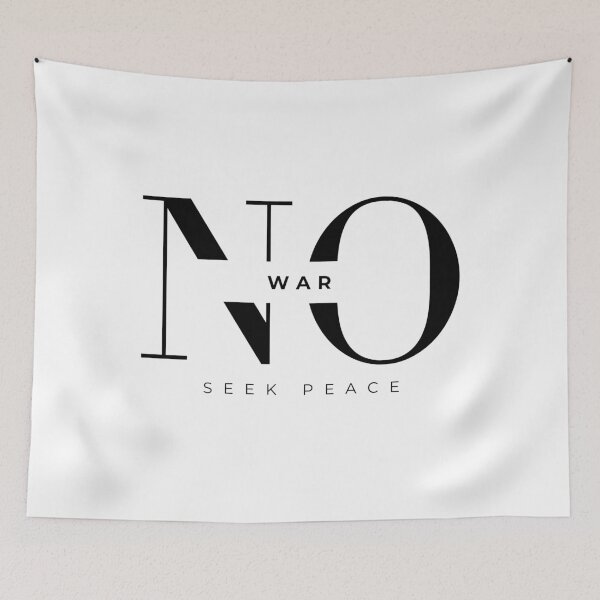 Item preview, No War, Seek Peace designed and sold by Bella Kismet.