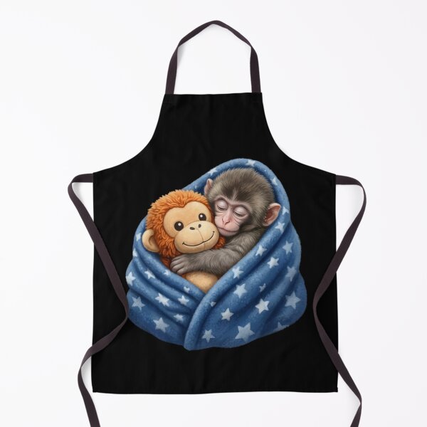 Item preview, Punch Team Baby Japanese Macaque designed and sold by NewRedLady.