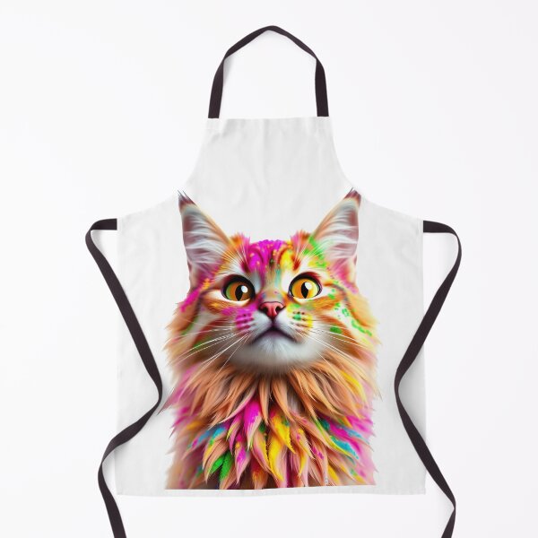Item preview, Rainbow Holi Cat – Festival Spirit designed and sold by Teewave-Ashish.