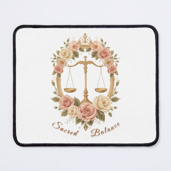 Item preview, Libra – “Sacred Balance” | Botanical Zodiac Sign designed and sold by YvkafromPoland.