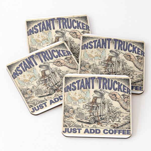 Item preview, Instant Trucker designed and sold by graficsfx.