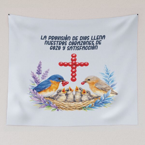 Item preview, God's Provision Fills Our Hearts designed and sold by the artedivino.