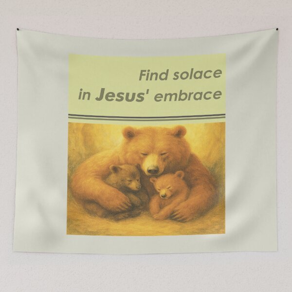 Item preview, Find peace and comfort in His embrace designed and sold by the artedivino.
