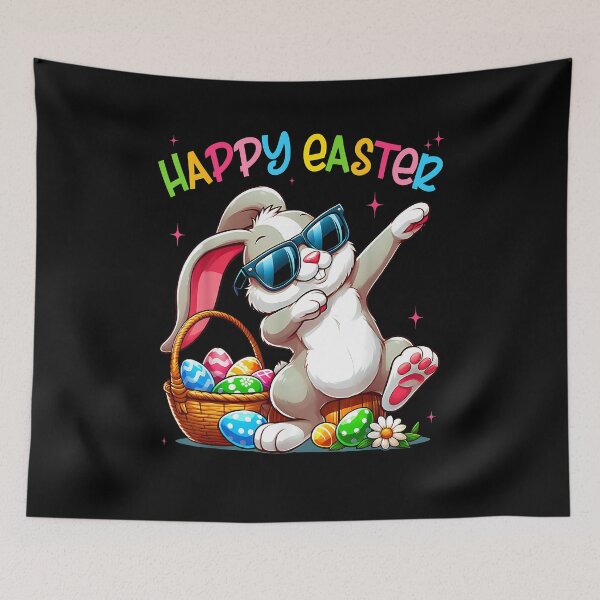 Item preview, Funny Dabbing Bunny Easter Happy Easter for Boys Girls Adult designed and sold by Goleon12.