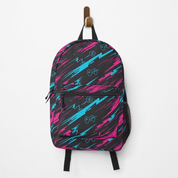 Item preview, Dynamic Gaming Stripes Pattern: Energetic Design designed and sold by StickVerse by Owais.