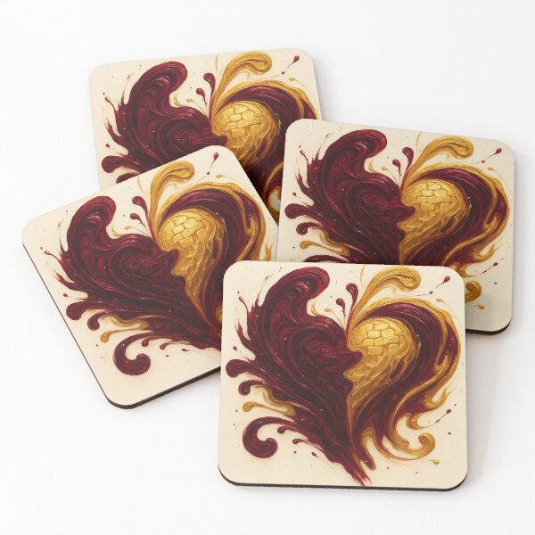 Item preview, Dragon Heart Swirl designed and sold by BrickByDream.