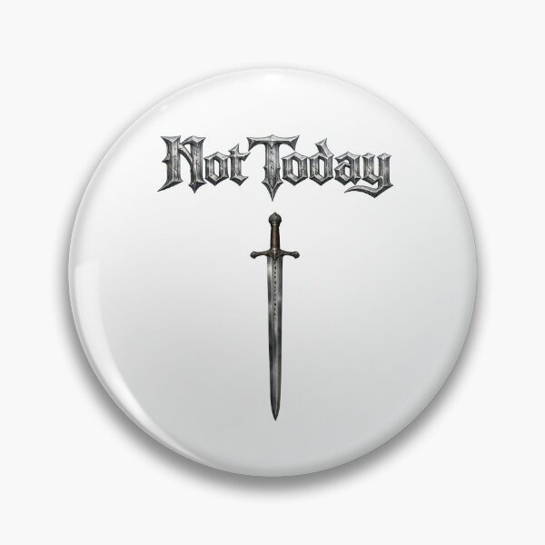 Item preview, Geralt of Rivia Sword Minimal Art - Not Today designed and sold by t-patterns.