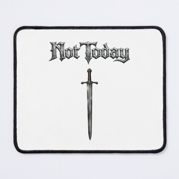 Item preview, Geralt of Rivia Sword Minimal Art - Not Today designed and sold by t-patterns.