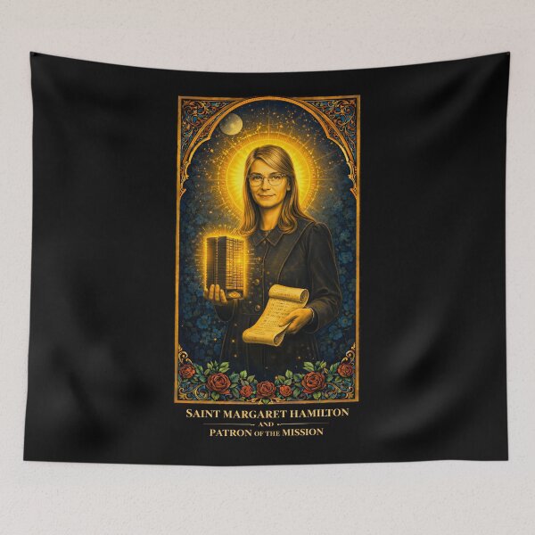 Item preview, MARGARET HAMILTON — Patron of the Mission designed and sold by Anna R Key's Store.