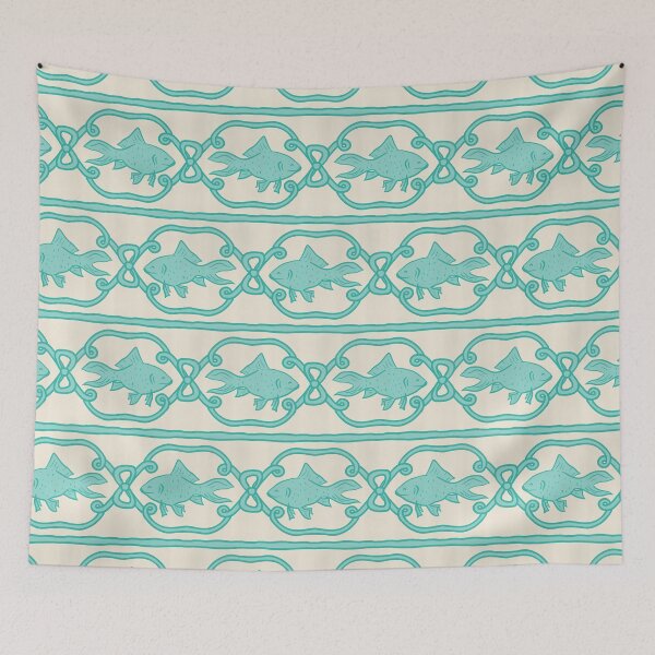 Item preview, Blue fish designed and sold by Nataliatcha.