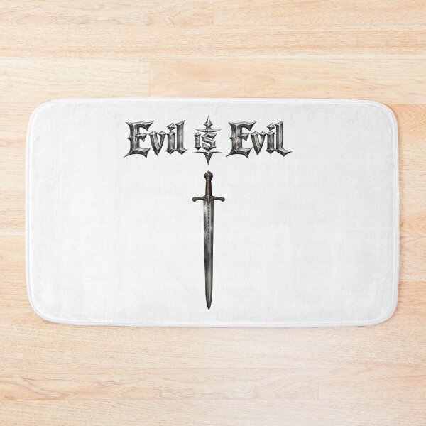 Item preview, Geralt of Rivia Sword Minimal Art - Evil is Evil designed and sold by t-patterns.