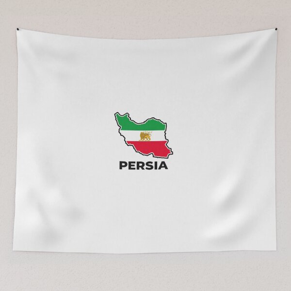 Item preview, Persian heritage flag designed and sold by RetroPop23.