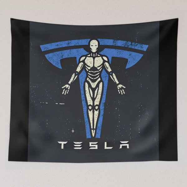 Item preview, Tesla logo art designed and sold by TEEJAMBOREE.