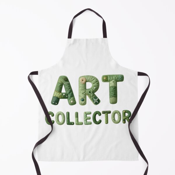 Item preview, ART COLLECTOR - IN GREEN FAUX LETTERING designed and sold by AlexOBrienArt.