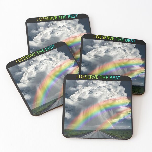 Item preview, I deserve The Best - a gift for optimistic people designed and sold by SEASTAR2711.